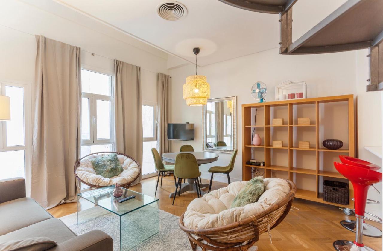 Apartamento Barquillo Duplex En Madrid Luaran gambar